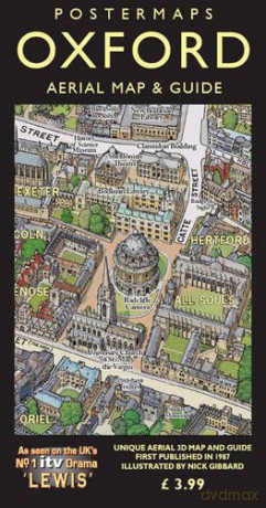 Oxford Aerial Map and Guide - Nick Gibbard [KSIĄŻKA]