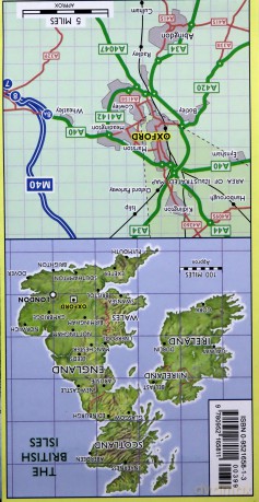 Oxford Aerial Map and Guide - Nick Gibbard [KSIĄŻKA]