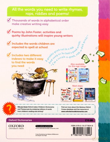 Oxford Children's Rhyming Words - Oxford Dictionaries [KSIĄŻKA]