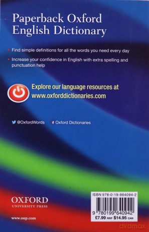Oxford English Dictionary - Oxford Languages [KSIĄŻKA]