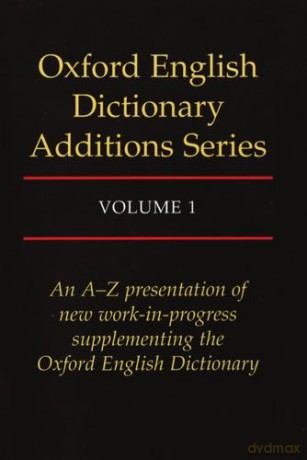 Oxford English Dictionary Additions Series: Volume 1 - John Simpson [KSIĄŻKA]
