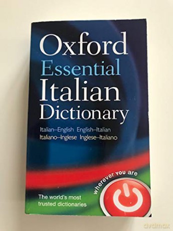 OXFORD ESSENTIAL ITALIAN DICTIONARY. - No author. [KSIĄŻKA]