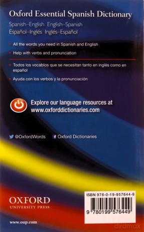 Oxford Essential Spanish Dictionary: Spanish-English - English-Spanish - Oxford Languages [KSIĄŻKA]
