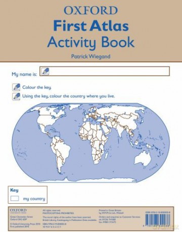Oxford First Atlas Activity Book - Dr Patrick Wiegand [KSIĄŻKA]