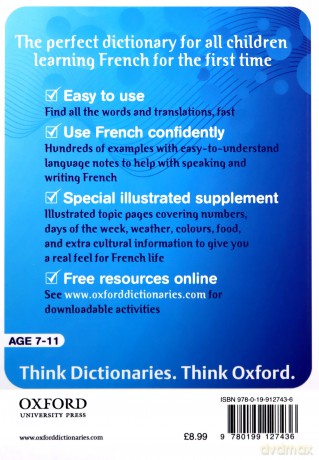 Oxford First Learner's French Dictionary - Michael Janes [KSIĄŻKA]