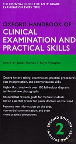 Oxford Handbook of Clinical Examination and Practical Skills 2/e (Flexicover) (Oxford Medical Handbooks) - James Thomas [KSIĄŻKA]