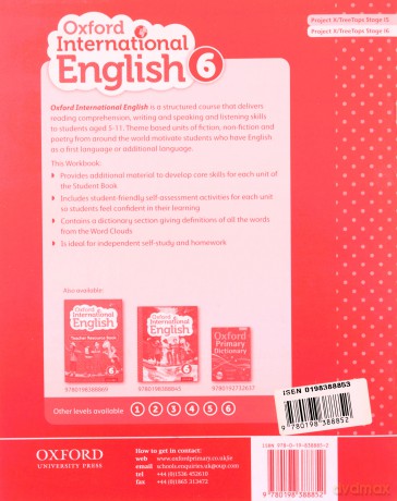 Oxford International English Student Workbook 6 - Emma Danihel [KSIĄŻKA]