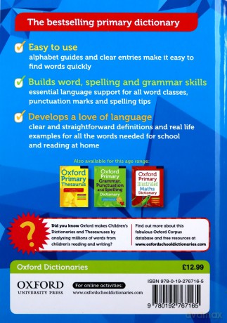 Oxford Primary Dictionary: 1 - Susan Rennie [KSIĄŻKA]