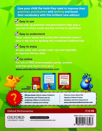 Oxford Primary Grammar Punctuation and Spelling Dictionary - Oxford University Press [KSIĄŻKA]