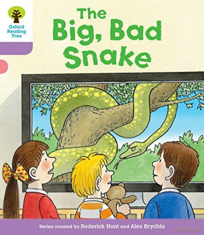 Oxford Reading Tree Biff, Chip and Kipper Stories Decode and Develop: Level 1+: The Big, Bad Snake - Roderick Hunt [KSIĄŻKA]