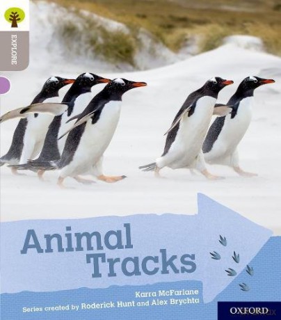 Oxford Reading Tree Explore with Biff, Chip and Kipper: Oxford Level 1: Animal Tracks - Karra McFarlane [KSIĄŻKA]