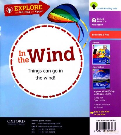 Oxford Reading Tree Explore with Biff, Chip and Kipper: Oxford Level 1+: In the Wind - Catherine Baker [KSIĄŻKA]