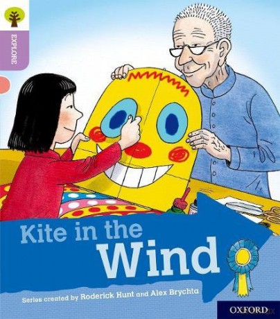 Oxford Reading Tree Explore with Biff, Chip and Kipper: Oxford Level 1+: Kite in the Wind - Roderick Hunt [KSIĄŻKA]