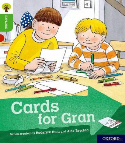 Oxford Reading Tree Explore with Biff, Chip and Kipper: Oxford Level 2: Cards for Gran - Roderick Hunt [KSIĄŻKA]