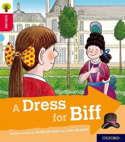 Oxford Reading Tree Explore with Biff, Chip and Kipper: Oxford Level 4: A Dress for Biff - Paul Shipton [KSIĄŻKA]