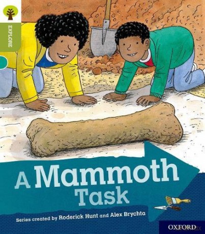 Oxford Reading Tree Explore with Biff, Chip and Kipper: Oxford Level 7: A Mammoth Task - Roderick Hunt [KSIĄŻKA]