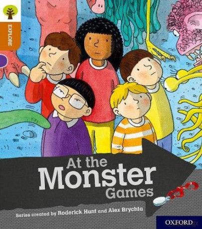 Oxford Reading Tree Explore with Biff, Chip and Kipper: Oxford Level 8: At the Monster Games - Paul Shipton [KSIĄŻKA]
