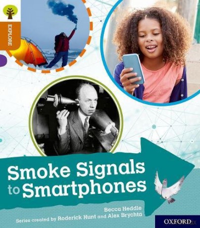 Oxford Reading Tree Explore with Biff, Chip and Kipper: Oxford Level 8: Smoke Signals to Smartphones - Becca Heddle [KSIĄŻKA]
