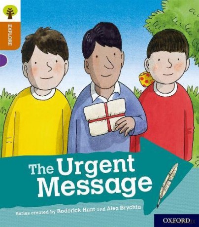 Oxford Reading Tree Explore with Biff, Chip and Kipper: Oxford Level 8: The Urgent Message - Paul Shipton [KSIĄŻKA]