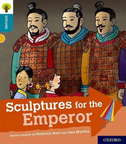 Oxford Reading Tree Explore with Biff, Chip and Kipper: Oxford Level 9: Sculptures for the Emperor - Roderick Hunt [KSIĄŻKA]