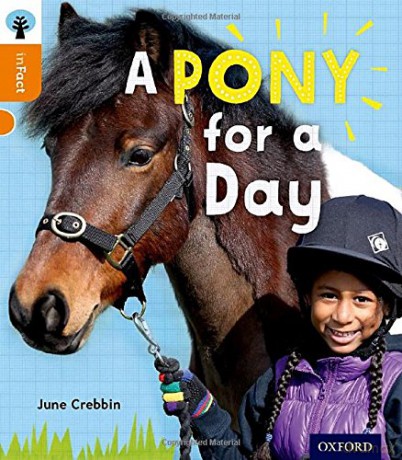 Oxford Reading Tree inFact: Level 6: A Pony for a Day - June Crebbin [KSIĄŻKA]