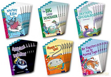Oxford Reading Tree TreeTops Fiction: Level 9: Pack of 36 - Jonathan Emmett [KSIĄŻKA]