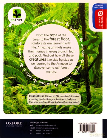 Oxford Reading Tree TreeTops inFact: Level 15: Rainforest Secrets - Deborah Kespert [KSIĄŻKA]
