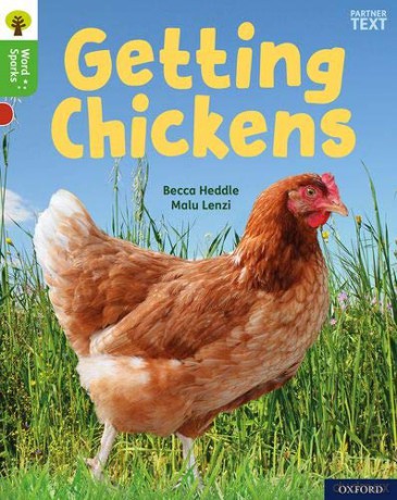 Oxford Reading Tree Word Sparks: Level 2: Getting Chickens - Becca Heddle [KSIĄŻKA]