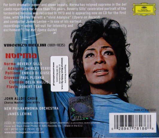 Beverly Sills: Bellini:Norma [CD]