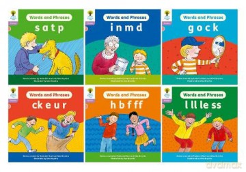 Oxford Reading Tree: Floppy's Phonics Decoding Practice: Oxford Level 1+: Mixed Pack of 6 - Roderick Hunt [KSIĄŻKA]