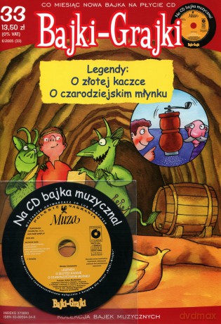 Legendy: O złotej kaczce, O czarodziejskim młynku [MAGAZYN]+[AUDIOBOOK] [CD]
