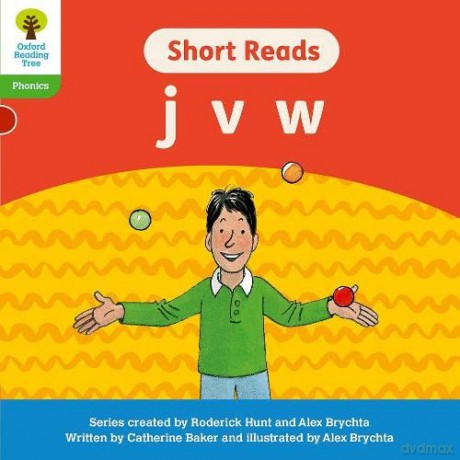 Oxford Reading Tree: Floppy's Phonics Decoding Practice: Oxford Level 2: Short Reads: j v w - Catherine Baker [KSIĄŻKA]