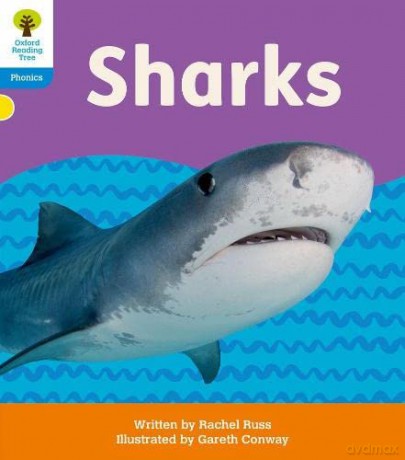 Oxford Reading Tree: Floppy's Phonics Decoding Practice: Oxford Level 3: Sharks - Rachel Russ [KSIĄŻKA]