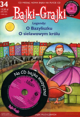Legendy: O Bazyliszku O sielawowym królu [AUDIOBOOK] [CD]
