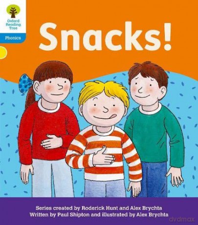 Oxford Reading Tree: Floppy's Phonics Decoding Practice: Oxford Level 3: Snacks! - Paul Shipton [KSIĄŻKA]