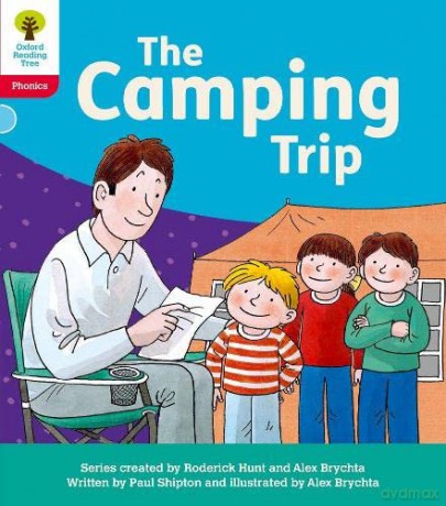 Oxford Reading Tree: Floppy's Phonics Decoding Practice: Oxford Level 4: The Camping Trip - Paul Shipton [KSIĄŻKA]