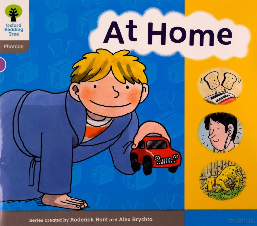 Oxford Reading Tree: Level 1: Floppy's Phonics: Sounds and Letters: At Home - Roderick Hunt [KSIĄŻKA]