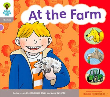 Oxford Reading Tree: Level 1: Floppy's Phonics: Sounds and Letters: At the Farm - Roderick Hunt [KSIĄŻKA]