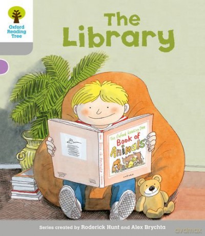 Oxford Reading Tree: Level 1: Wordless Stories A: Library (Oxford Reading Tree, Biff, Chip and Kipper Stories New Edition 2011) - Roderick Hunt [KSIĄŻKA]
