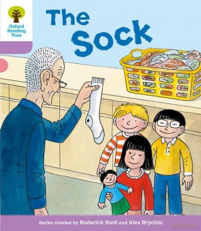 Oxford Reading Tree: Level 1+ More a Decode and Develop The Sock (Oxford Reading Tree: Biff, Chip and Kipper Decode and Develop) - Roderick Hunt [KSIĄŻKA]