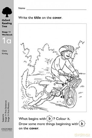 Oxford Reading Tree: Level 1+: Workbooks: Workbook 1A (Pack of 6) - Clare Kirtley [KSIĄŻKA]