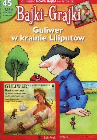 Guliwer w krainie Liliputów [MAGAZYN]+[AUDIOBOOK] [CD]