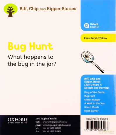 Oxford Reading Tree: Level 3 More A Decode and Develop Bug Hunt (Oxford Reading Tree: Biff, Chip and Kipper Decode and Develop) - Roderick Hunt [KSIĄŻKA]