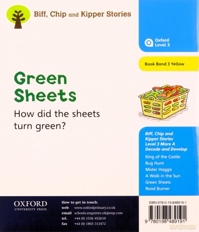 Oxford Reading Tree: Level 3 More a Decode and Develop Green Sheets (Oxford Reading Tree: Biff, Chip and Kipper Decode and Develop) - Roderick Hunt [KSIĄŻKA]