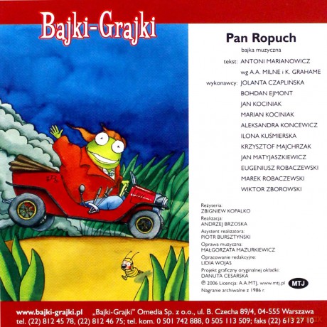 Pan Ropuch [AUDIOBOOK] [CD]