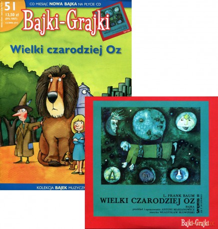 Wielki czarodziej OZ [AUDIOBOOK] [CD]+[KSIĄŻKA]