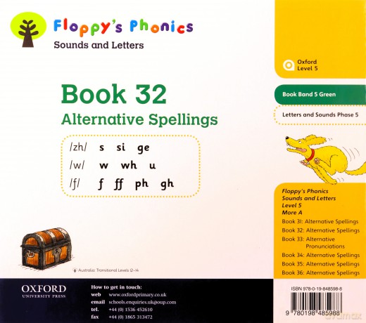 Oxford Reading Tree: Level 5A: Floppy's Phonics: Sounds and Letters: Book 32 - Roderick Hunt [KSIĄŻKA]