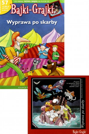 Wyprawa po skarby [AUDIOBOOK] [CD]