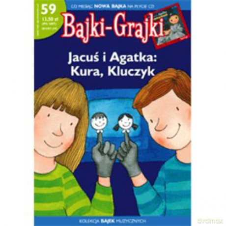 Jacuś i Agatka: Kura  Kluczyk [AUDIOBOOK] [CD]