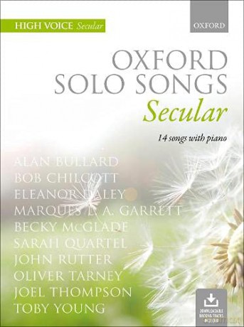 Oxford Solo Songs: Secular: 14 songs with piano - Oxford [KSIĄŻKA]